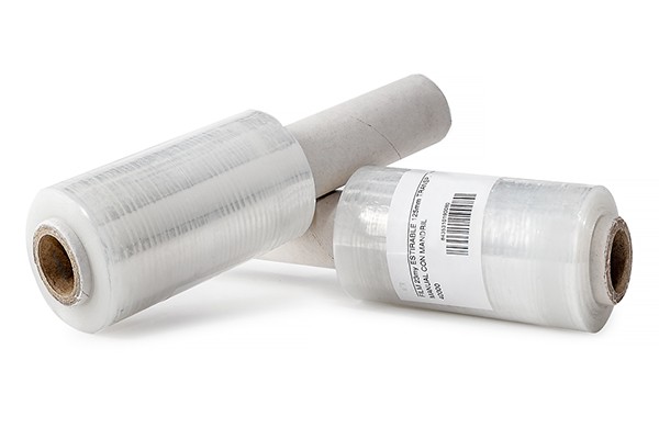 FILM ESTIRABLE 23my 125mm TRANSP MANUAL CON MANDRIL